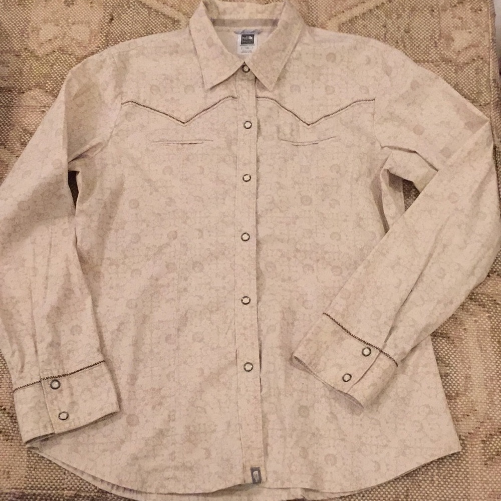North Face Western Snap Button Down - image 1